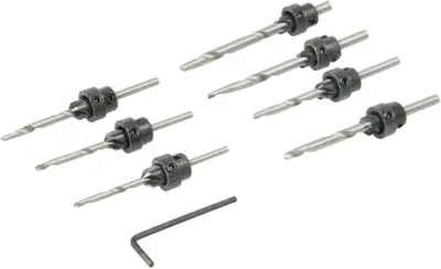 Drill and Countersink Set 7pce 3 - 6mm Drill and Countersink Set 7pce 3 - 6mm