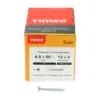 Timco SOLO Woodscrew CSK - BZP Silver - image 2