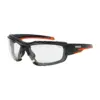 Sports Style Safety Glasses - With Foam Dust Guard - Clear Sports Style Safety Glasses - With Foam Dust Guard - Clear