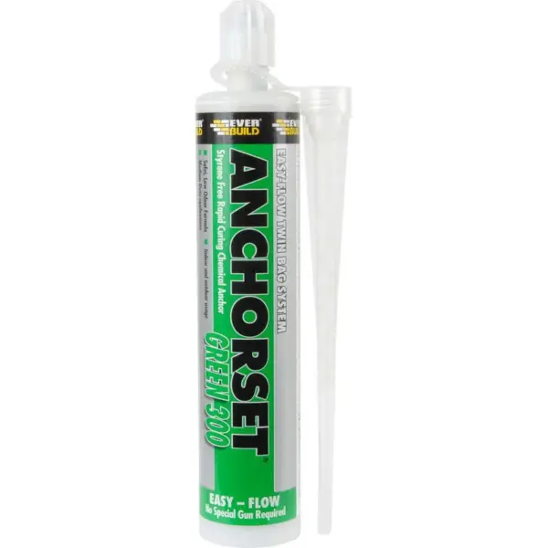 EVERBUILD ANCHORSET GREEN 300 - CHEMICAL ANCHOR RESIN STYRENE FREE (ANCHGREEN)
