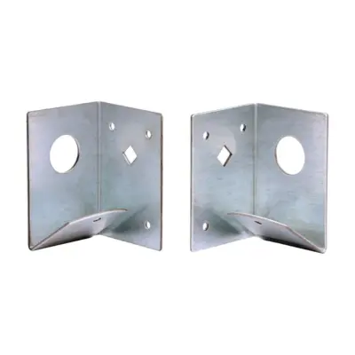 Arris Rail Support Brackets - Galvanised Arris Rail Support Brackets - Galvanised