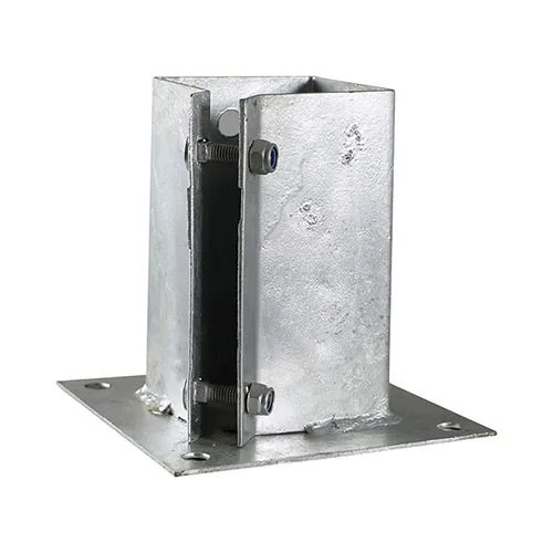 Bolt Down Shoe - Bolt Secure - Hot Dipped Galvanised - Box 10 Bolt Down Shoe - Bolt Secure - Hot Dipped Galvanised - Box 10