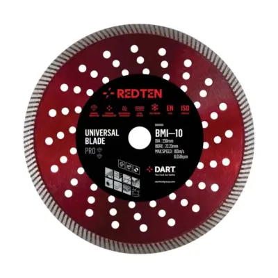 Dart Red Ten BMI-10 PRO Multi-Material Diamond Blade Dart Red Ten BMI-10 PRO Multi-Material Diamond Blade
