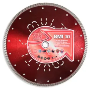 Technidiamant Red Ten BMI10 Multi-Material Diamond Blade