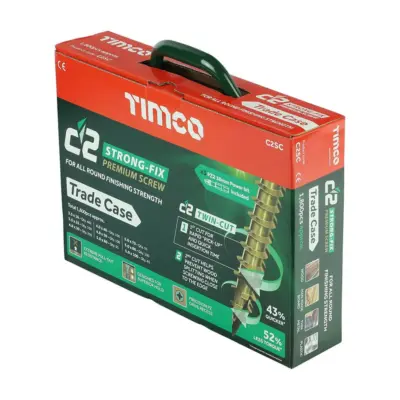 C2 Strongfix Pro Screws – Timco - Trade Case - 1,798pcs - image 2 C2 Strongfix Pro Screws – Timco - Trade Case - 1,798pcs - image 2
