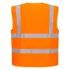 Hi-Vis Vest - Pro Zipped - CE certified - image 2 Hi-Vis Vest - Pro Zipped - CE certified - image 2