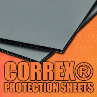 CORREX-3 CORREX® Protection Sheet Boards 2.4m x 1.2m – 4mm Thick
