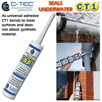 CT1 Sealant & Adhesive - All in 1 - CLEAR