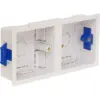 Dual (1G+1G) Dry Lining Box (White) Dual (1G+1G) Dry Lining Box (White)