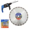 Toolpak DBX Premium Multi-Material Turbo Diamond Blades 12" c/w FREE SDS DRILL 240v Toolpak DBX Premium Multi-Material Turbo Diamond Blades 12" c/w FREE SDS DRILL 240v