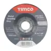 Metal Grinding Abrasive Disc - 6.4mm Thick Depressed