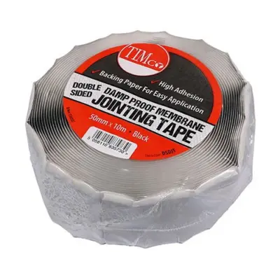 Double Sided Damp Proof Membrane Jointing Tape - 10m x 50mm Double Sided Damp Proof Membrane Jointing Tape - 10m x 50mm