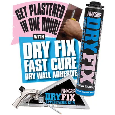 Pinkgrip Dry Fix Drywall Adhesive Foam