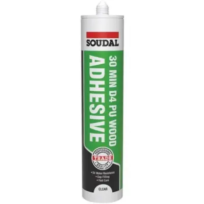 Soudal 30Min Gel Pu Wood Adh Tr UK Soudal 30Min Gel Pu Wood Adh Tr UK