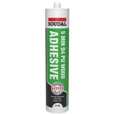 Soudal 5Min Gel Pu Wood Adh Tr UK Soudal 5Min Gel Pu Wood Adh Tr UK