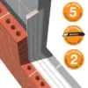 Easi-Close Multi-Width Insulated Cavity Closer (Box 10) Easi-Close Multi-Width Insulated Cavity Closer (Box 10)
