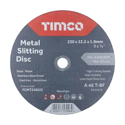 Thin Metal Slitting Cutting Discs (Inox) - image 3