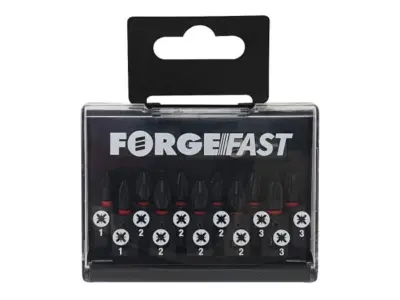 ForgeFast Impact Bit Set BP 12 piece Pozi 25mm - image 2 ForgeFast Impact Bit Set BP 12 piece Pozi 25mm - image 2