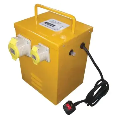 110v Heater Transformer 3kVA Continuous Rate - Dual Outlet
