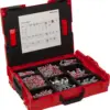 Fischer DuoLine L-BOXX 102 Mixed Fixing Set 833 Piece - fischer plasterboard cavity fixings - 2 Fischer DuoLine L-BOXX 102 Mixed Fixing Set 833 Piece