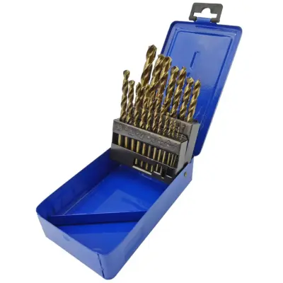 HSS-G Premium COBALT HSS Drill Set - 19 Piece HSS-G Premium COBALT HSS Drill Set - 19 Piece