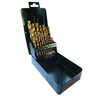 TiN Coated HSS Jobber Drill Sets TiN Coated HSS Jobber Drill Sets