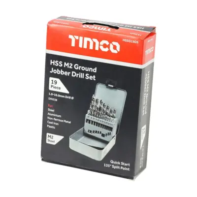 HSS-G PRO Fully Ground Drill Bit Sets - Timco - image 2 HSS-G PRO Fully Ground Drill Bit Sets - Timco - image 2