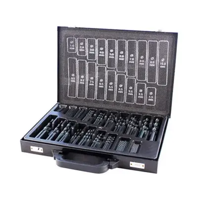 HSS Roll Forged 170pc Drill Bit Case - Timco HSS Roll Forged 170pc Drill Bit Case - Timco