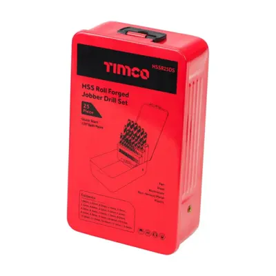 HSS Roll Forged Jobber Drill Bit Sets - Timco - image 3 HSS Roll Forged Jobber Drill Bit Sets - Timco - image 3