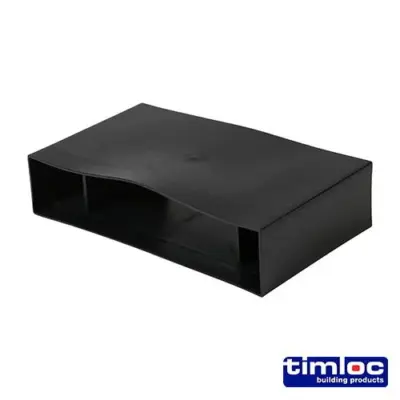 Timloc Underfloor Vent - Horizontal Rear Extension +100mm (1 pcs) Timloc Underfloor Vent - Horizontal Rear Extension +100mm (1 pcs)