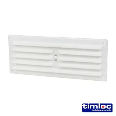 Timloc - Hit & Miss Louvre Vent - Plastic- White (1 pcs) - image 3 Timloc - Hit & Miss Louvre Vent - Plastic- White (1 pcs) - image 3