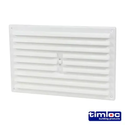Timloc - Hit & Miss Louvre Vent - Plastic- White (1 pcs) - image 4 Timloc - Hit & Miss Louvre Vent - Plastic- White (1 pcs) - image 4