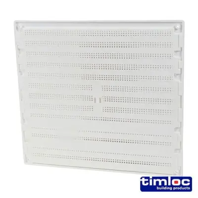 Timloc - Louvre Vent with Flyscreen - Plastic- White (1 pcs) - image 6 Timloc - Louvre Vent with Flyscreen - Plastic- White (1 pcs) - image 6