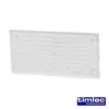 Timloc Internal Plastic Louvre Mini Grille Vent with Flyscreen - White - 1218WF Timloc Internal Plastic Louvre Mini Grille Vent with Flyscreen - White - 1218WF