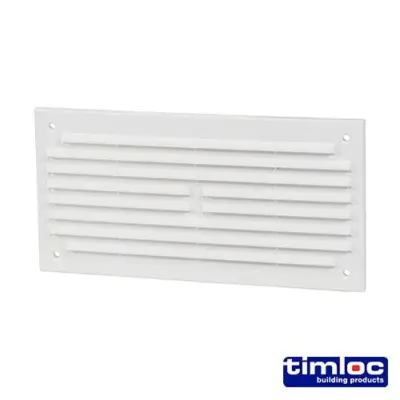 Timloc Internal Plastic Louvre Mini Grille Vent - White (1 pcs) - image 2 Timloc Internal Plastic Louvre Mini Grille Vent - White (1 pcs) - image 2