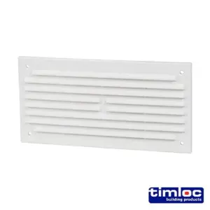 Timloc Aero Core Through-Wall Vent Set with Baffle - Brown - 127 x 350 (1pcs)