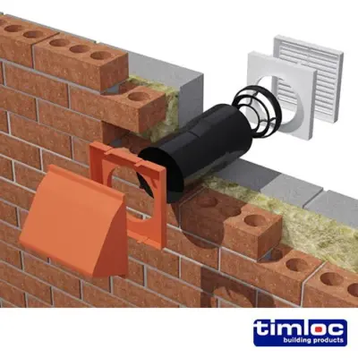 Timloc Through-Wall Cavity Sleeve for One Airbrick 229x76 (1 pcs) - image 3
