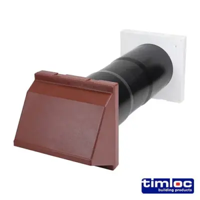 Timloc Aero Core Through-Wall Ventilation Set Cowl and Baffle - Brown - 127 x 350 (1pcs) Timloc Aero Core Through-Wall Ventilation Set Cowl and Baffle - Brown - 127 x 350 (1pcs)