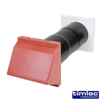 Timloc Aero Core Through-Wall Ventilation Set Cowl and Baffle - Terracotta - 127 x 350 (1pcs) Timloc Aero Core Through-Wall Ventilation Set Cowl and Baffle - Terracotta - 127 x 350 (1pcs)