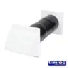 Timloc Aero Core Through-Wall Ventilation Set Cowl and Baffle - White - 127 x 350 (1pcs) Timloc Aero Core Through-Wall Ventilation Set Cowl and Baffle - White - 127 x 350 (1pcs)