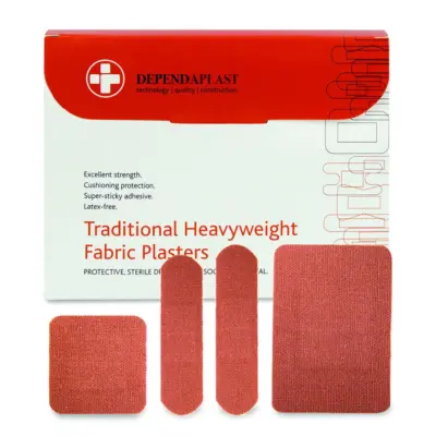 Fabric Plasters - Heavyweight - Box 100 - TIMCO Fabric Plasters - Heavyweight - Box 100 - TIMCO
