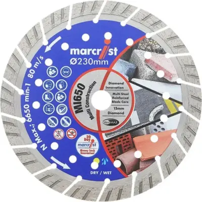 Marcrist Mi650 Multi Construction Universal Pro Diamond Blade