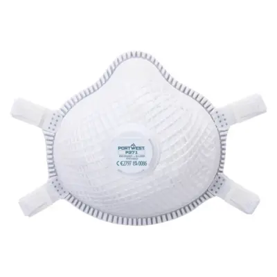 ERGONET FFP3 Valved Dolomite Respirator (Pk5) ERGONET FFP3 Valved Dolomite Respirator (Pk5)