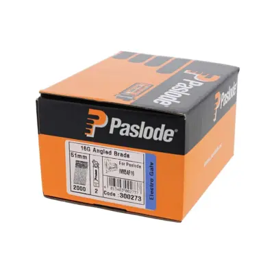 Paslode IM65 / IM50 F16 Galv Brad Gas Nails - ANGLED - Pk 2000 Paslode IM65 / IM50 F16 Galv Brad Gas Nails - ANGLED - Pk 2000