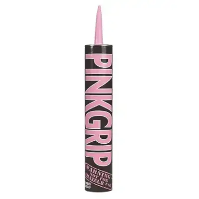 Pinkgrip Solvented Grab Adhesive 350ml - Everbuild