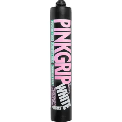 Pinkgrip But It's White Solvent Free Grab Adhesive 380ml