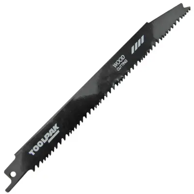 Progressive Reciprocating Saw Blade - Wood 200mm 6-10tpi - Pack of 5 - S2345X Progressive Reciprocating Saw Blade - Wood 200mm 6-10tpi - Pack of 5 - S2345X