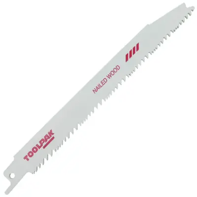 Progressive Reciprocating Saw Blade - Metal/Wood 200mm 6-12tpi - Pack of 5 - S3456XF Progressive Reciprocating Saw Blade - Metal/Wood 200mm 6-12tpi - Pack of 5 - S3456XF