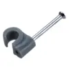 Round Cable Clip - Grey Round Cable Clip - Grey