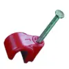 Round Cable Clip - Red Round Cable Clip - Red